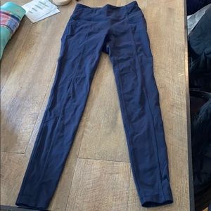 Athleta Navy Blue HighWaisted Legging with Pockets